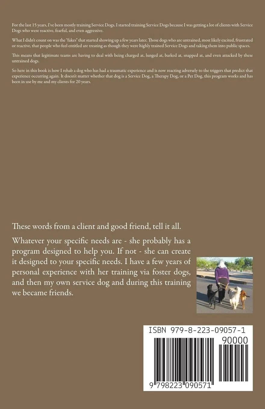 Rückseite: 9798223090571 | Damaged | Helping A Dog With PTSD | Jamie Robinson | Taschenbuch