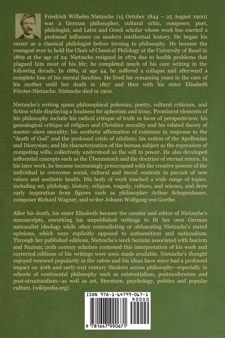 Rückseite: 9781647990671 | The Antichrist | Friedrich Nietzsche | Taschenbuch | Englisch | 2020