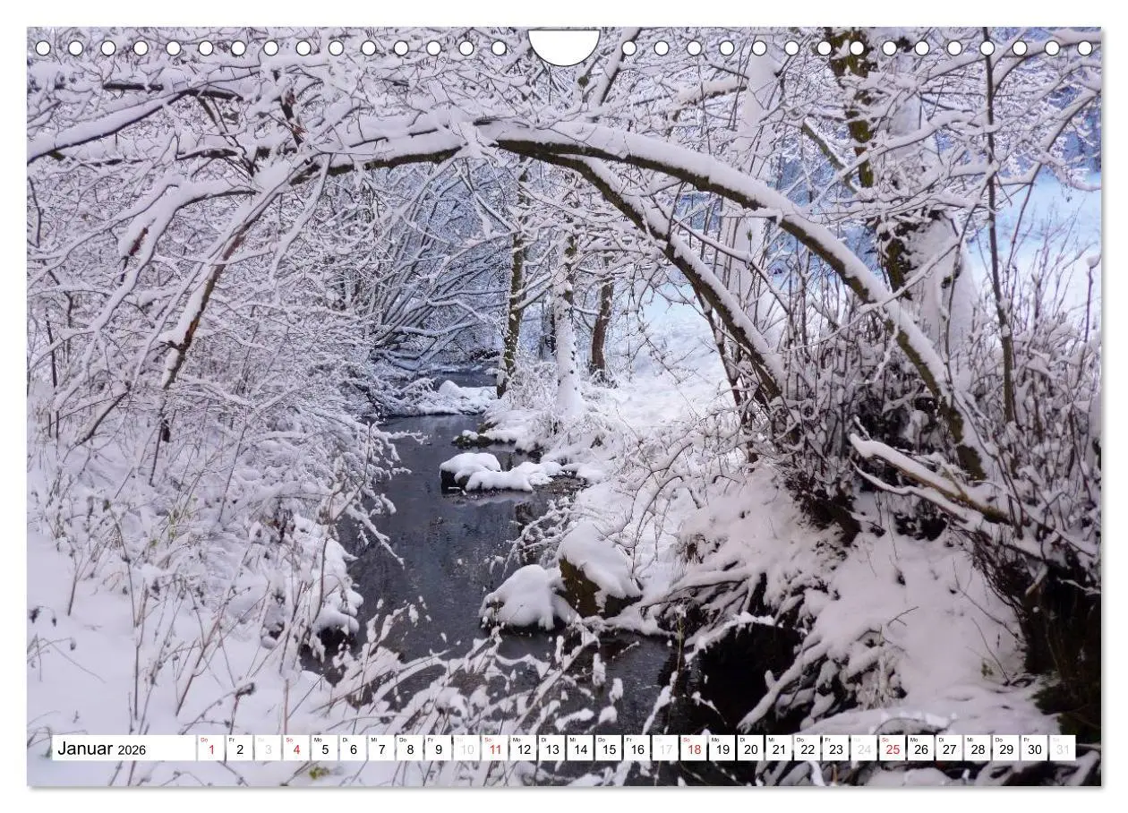 Bild: 9783516180671 | Bäche, Flüsse, Seen - Wasser in der Eifel (Wandkalender 2026 DIN A4...