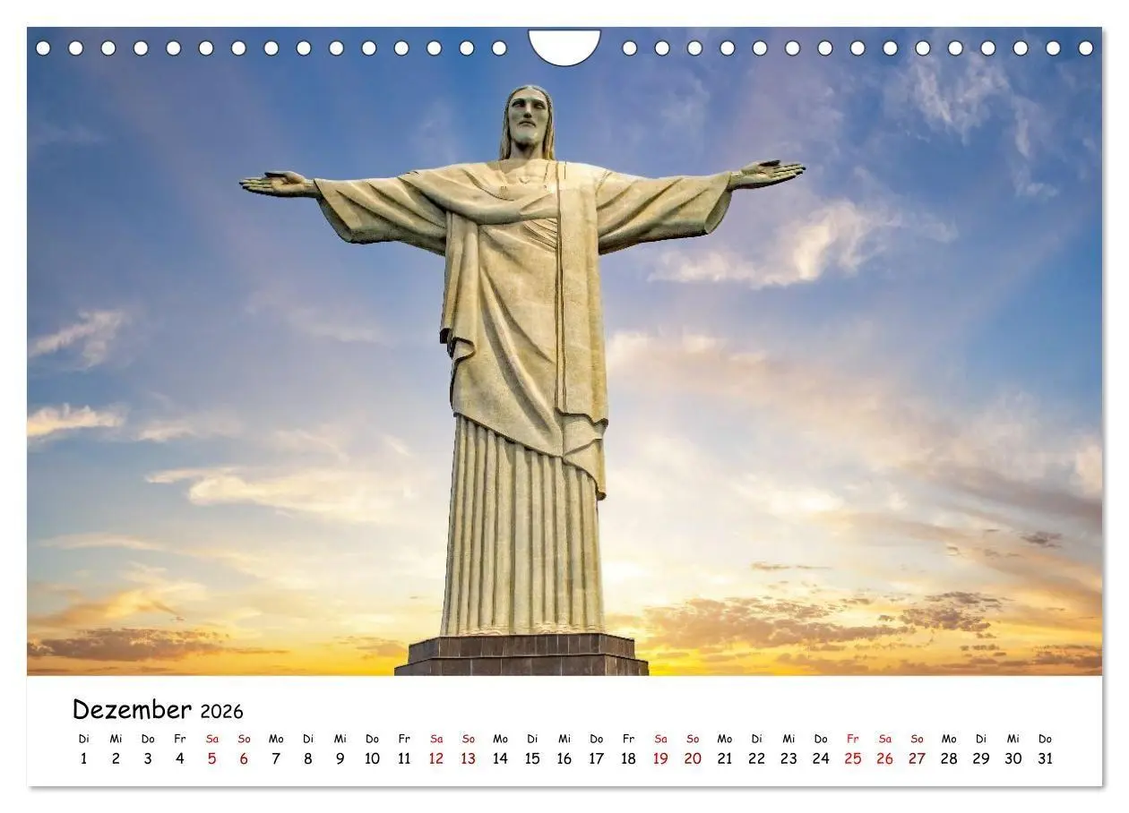 Bild: 9783516700671 | Rio de Janeiro - Küstenmetropole (Wandkalender 2026 DIN A4 quer),...