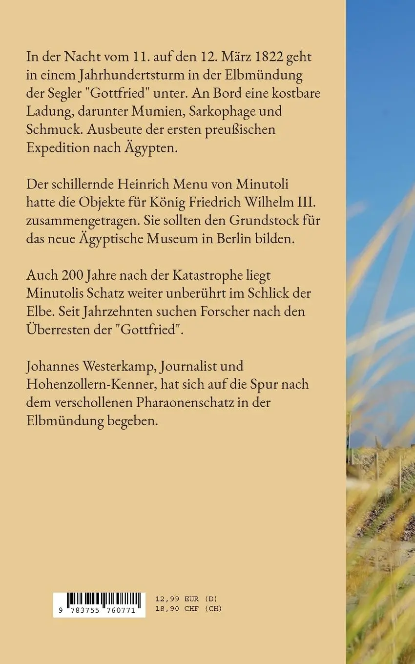 Rückseite: 9783755760771 | Der verschollene Pharaonenschatz in der Elbmündung | Westerkamp | Buch