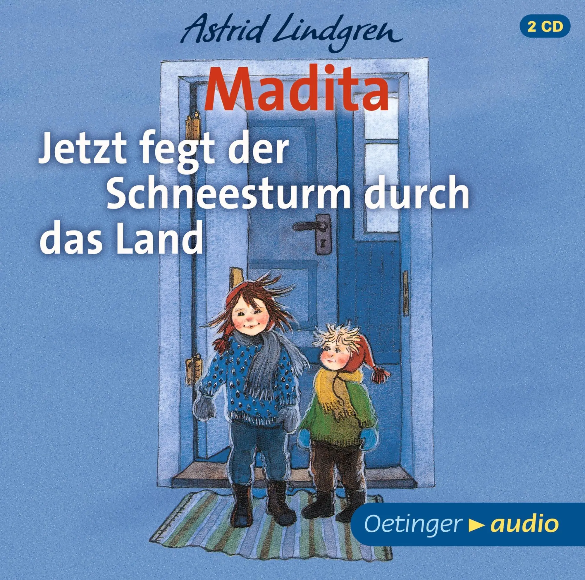 Cover: 9783837310771 | Madita | Jetzt fegt der Schneesturm durch das Land (2CD) | Lindgren