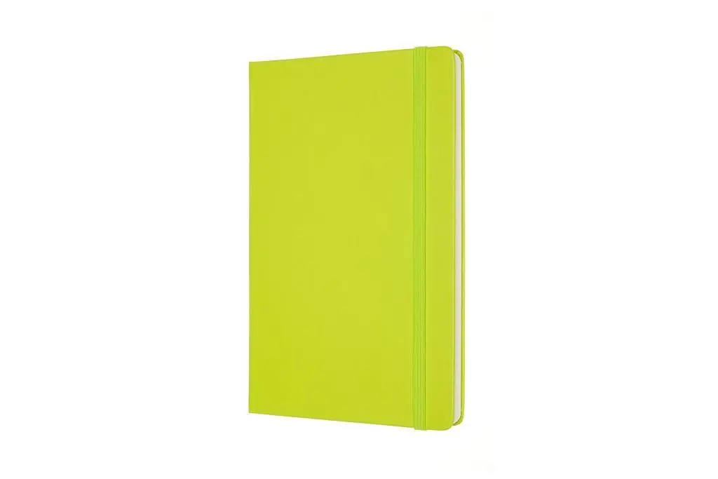 Bild: 8056420850871 | Moleskine Notizbuch Large/A5, Liniert, Fester Einband, Limetten Grün