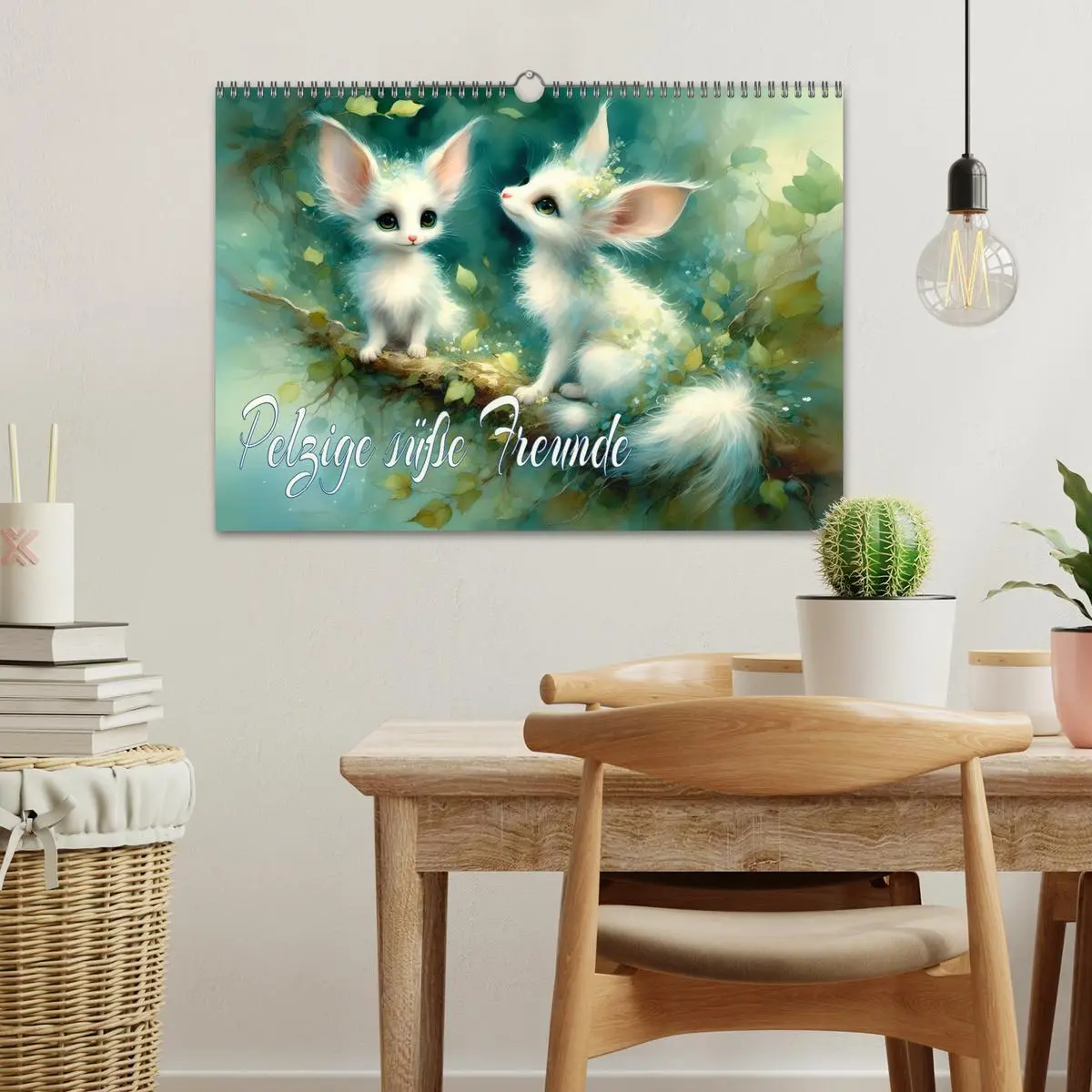 Bild: 9783457380871 | Pelzige süße Freunde (Wandkalender 2026 DIN A3 quer), CALVENDO...