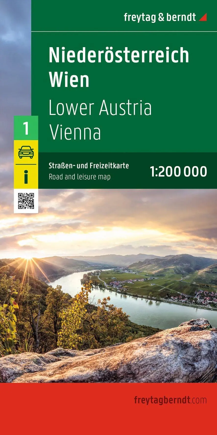 Cover: 9783707920871 | Niederösterreich - Wien, Straßen- und Freizeitkarte 1:200.000,...
