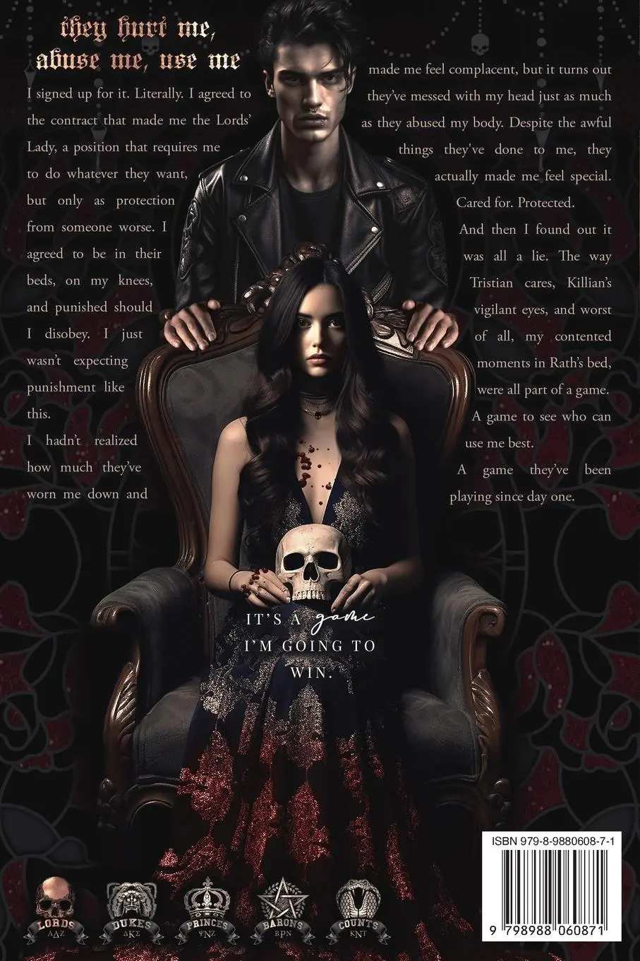 Rückseite: 9798988060871 | Lords of Wrath (Discrete Paperback) | Angel Lawson (u. a.) | Buch