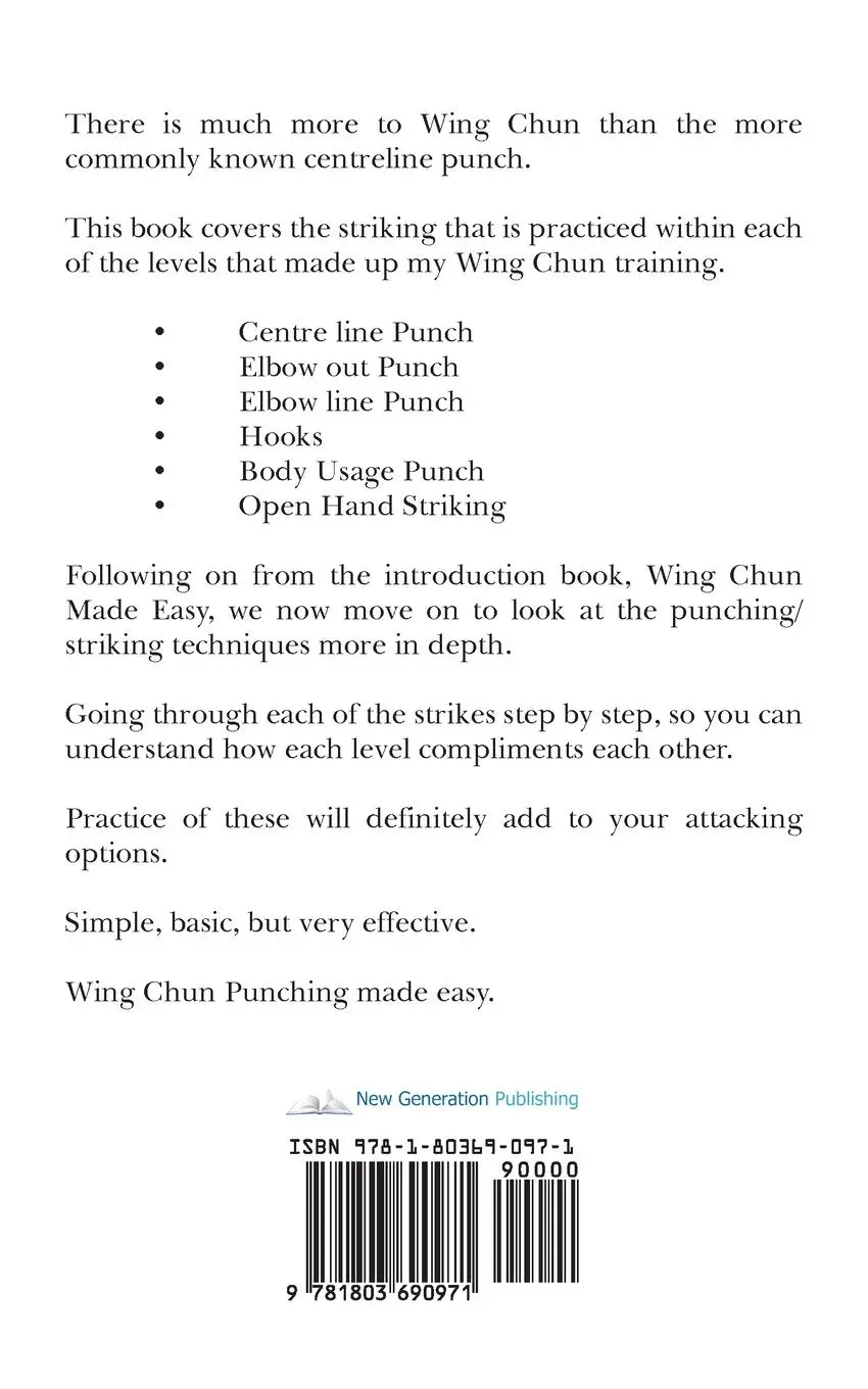 Rückseite: 9781803690971 | Wing Chun Punching | Richard Wonnacott | Taschenbuch | Paperback