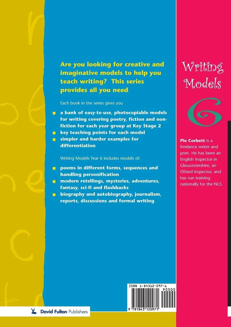 Rückseite: 9781843120971 | Writing Models Year 6 | Pie Corbett | Taschenbuch | Englisch | 2005