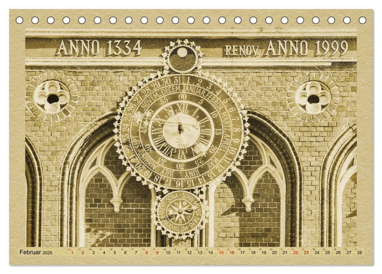 Bild: 9783435420971 | Riga - Ein Kalender im Zeitungsstil (Tischkalender 2025 DIN A5...
