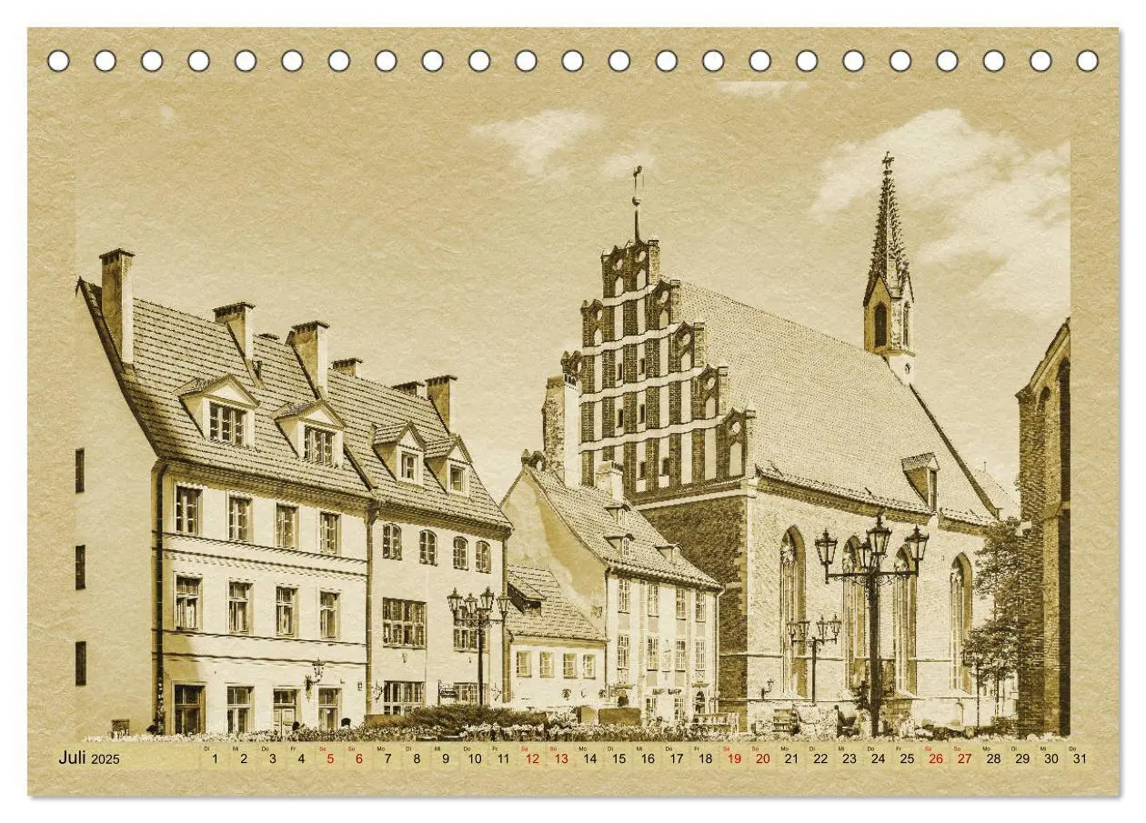 Bild: 9783435420971 | Riga - Ein Kalender im Zeitungsstil (Tischkalender 2025 DIN A5...