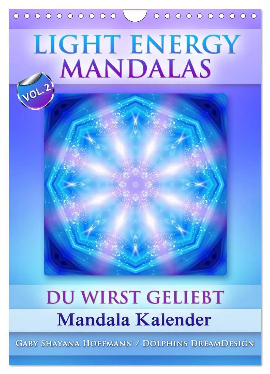 Cover: 9783457060971 | Light Energy Mandalas - Kalender - Vol. 2 (Wandkalender 2025 DIN A4...
