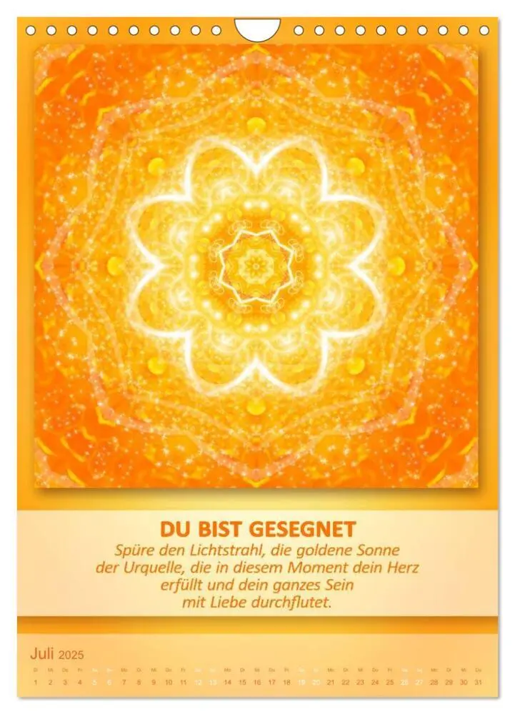 Bild: 9783457060971 | Light Energy Mandalas - Kalender - Vol. 2 (Wandkalender 2025 DIN A4...