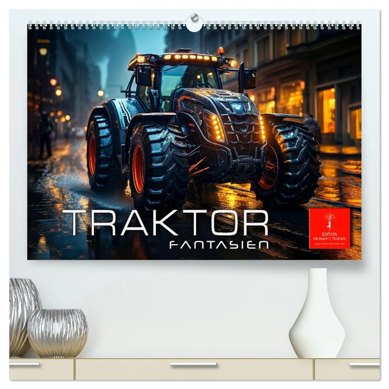 Cover: 9783457510971 | Traktor Fantasien (hochwertiger Premium Wandkalender 2026 DIN A2...