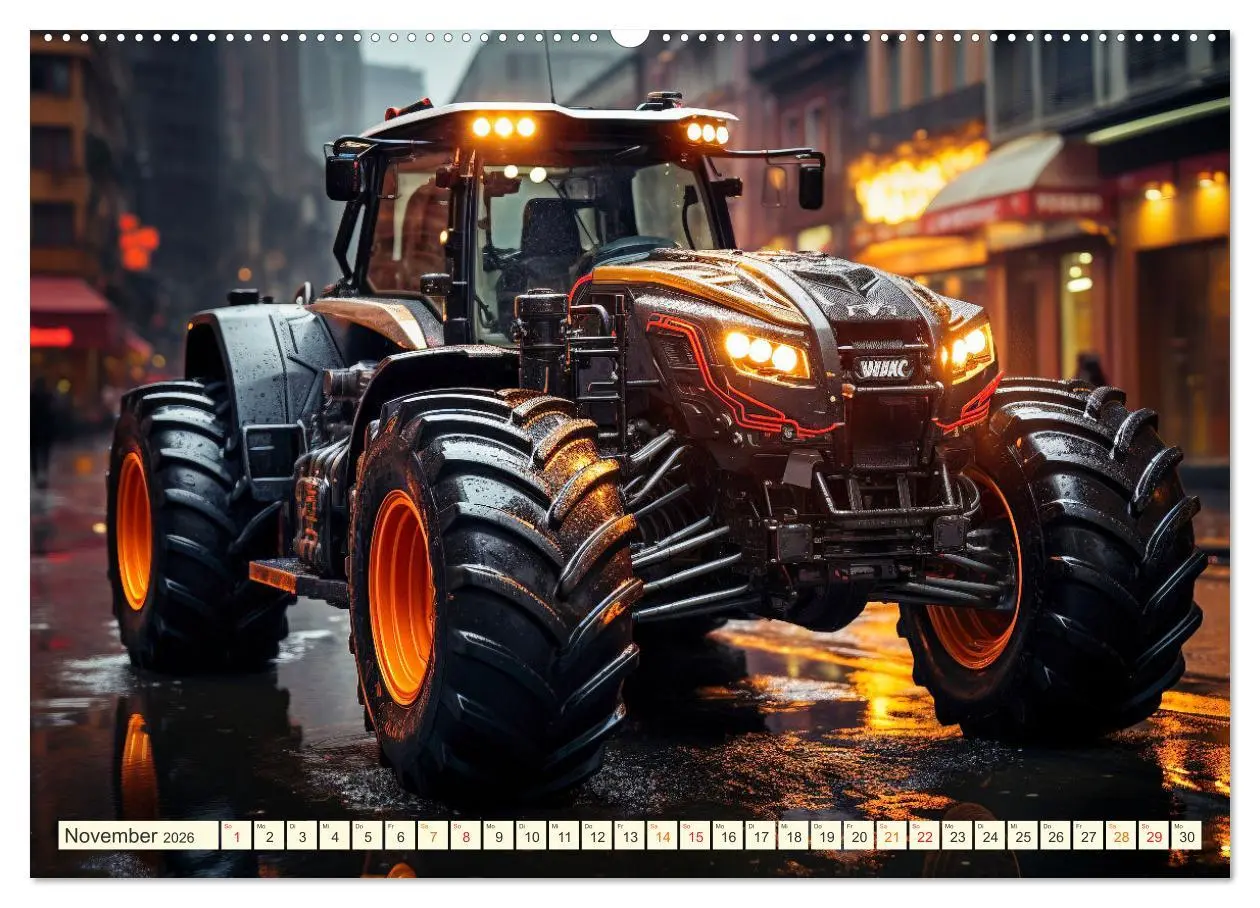 Bild: 9783457510971 | Traktor Fantasien (hochwertiger Premium Wandkalender 2026 DIN A2...