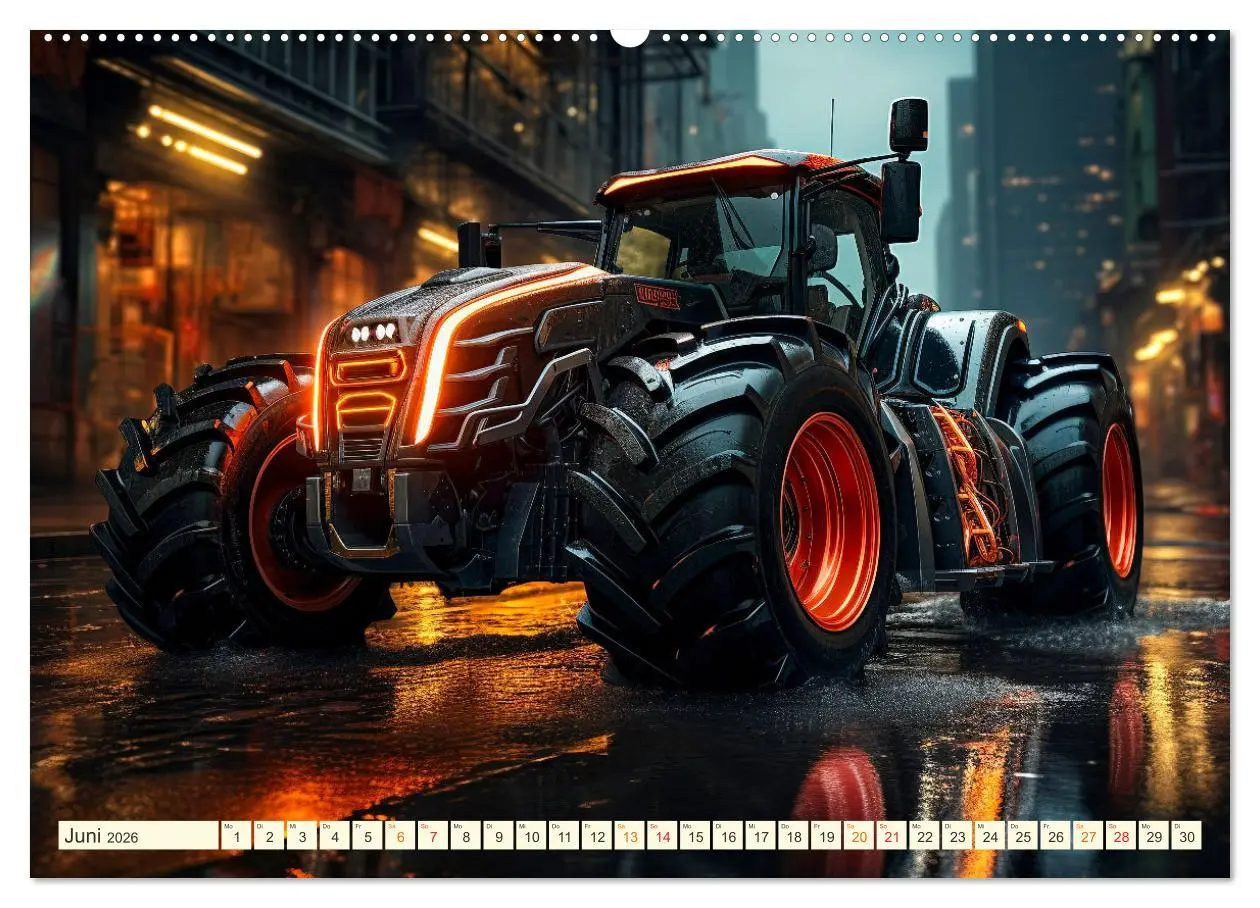 Bild: 9783457510971 | Traktor Fantasien (hochwertiger Premium Wandkalender 2026 DIN A2...