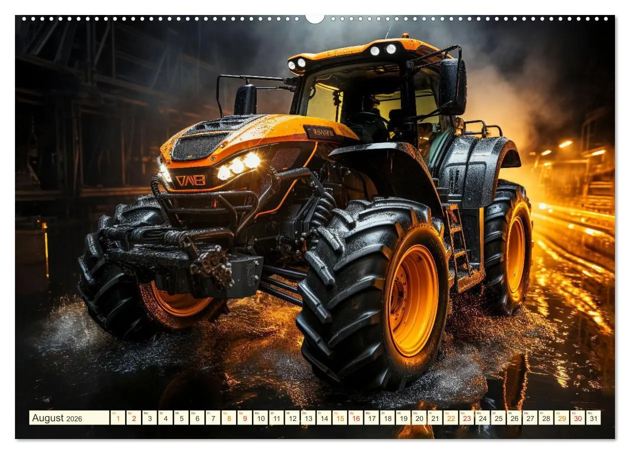 Bild: 9783457510971 | Traktor Fantasien (hochwertiger Premium Wandkalender 2026 DIN A2...