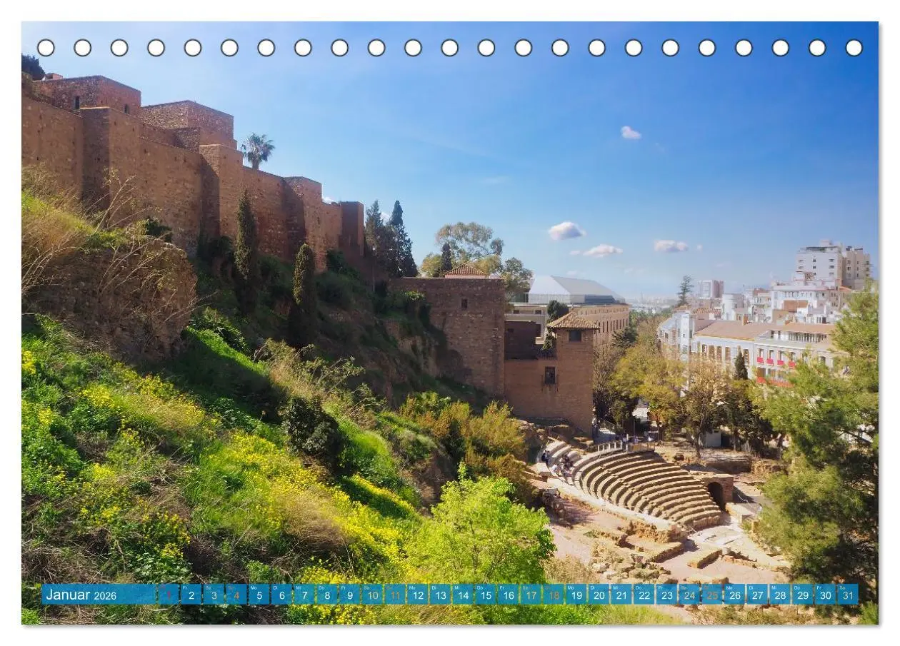 Bild: 9783457990971 | Malaga Highlights der Stadt an der Costa del Sol (Tischkalender...