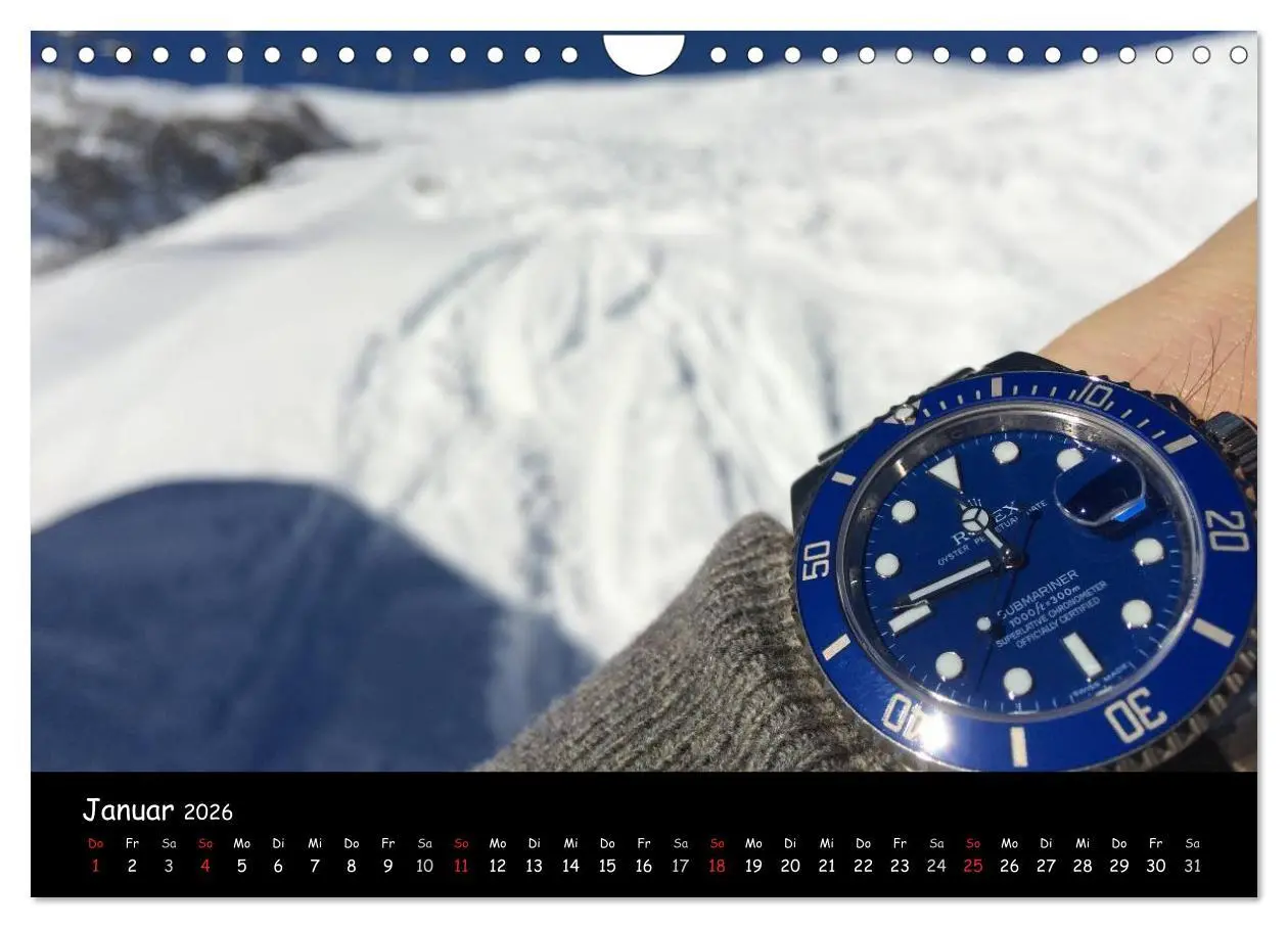 Bild: 9783516220971 | Watch Wristshots Worldwide (Wandkalender 2026 DIN A4 quer),...