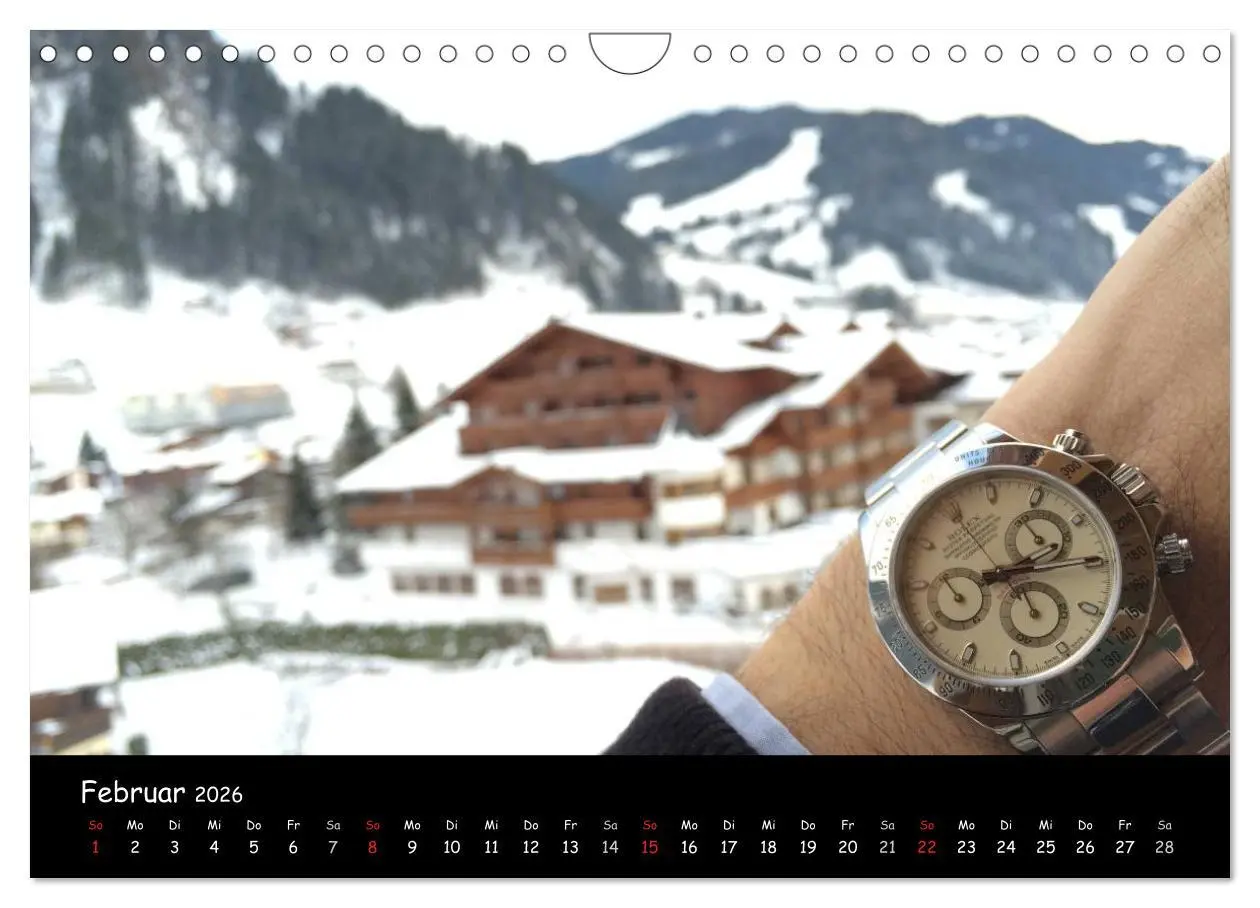 Bild: 9783516220971 | Watch Wristshots Worldwide (Wandkalender 2026 DIN A4 quer),...