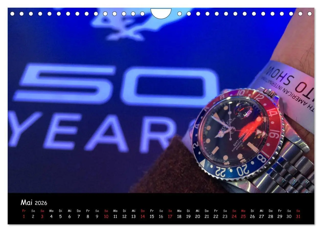 Bild: 9783516220971 | Watch Wristshots Worldwide (Wandkalender 2026 DIN A4 quer),...