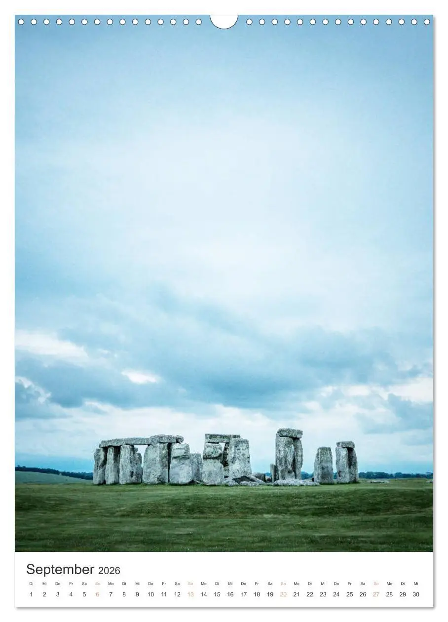 Bild: 9783516390971 | Roadtrip durch Südengland (Wandkalender 2026 DIN A3 hoch), CALVENDO...