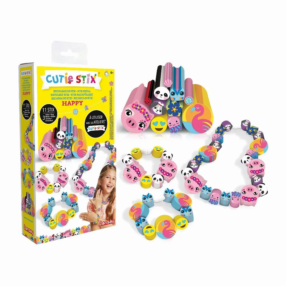 Cover: 3181860331071 | Lansay - CUTIE STIX Nachfüllpack Happy | 3233107 | 2022 | CUTIE STIX