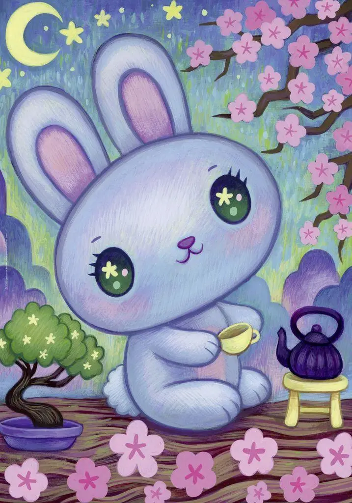 Bild: 4001689301071 | BUNNY ZEN GARDEN, HEYE Puzzle von Rie Tokimatsu | Spiel | 30107 | 2025