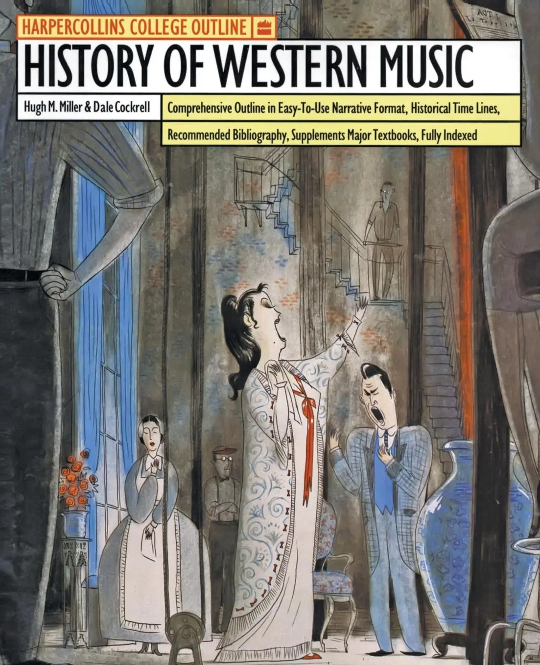 Cover: 9780064671071 | HarperCollins College Outline History of Western Music | Hugh M Miller