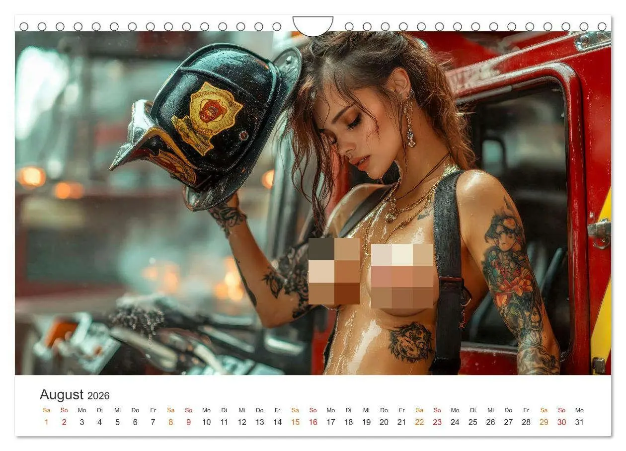 Bild: 9783457261071 | Feuerwehrfrauen - Feuer und Flamme (Wandkalender 2026 DIN A4 quer),...