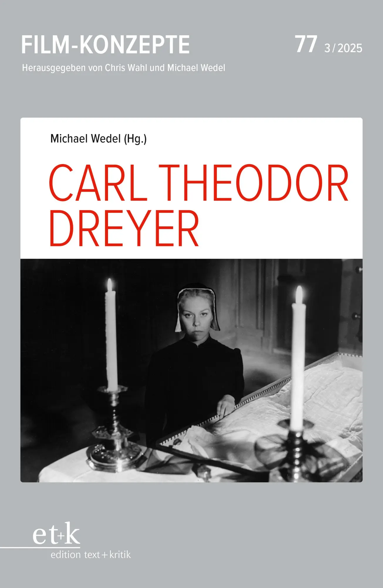 Cover: 9783689301071 | Carl Theodor Dreyer | Chris Wahl | Taschenbuch | Film-Konzepte | 2025