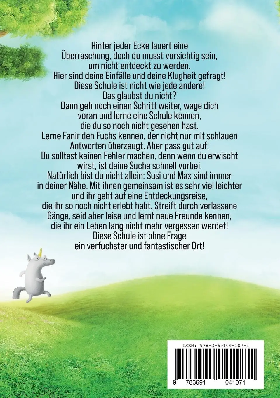 Rückseite: 9783691041071 | Eine verfuchst fantastische Schule | Luisa Jung | Taschenbuch | 108 S.