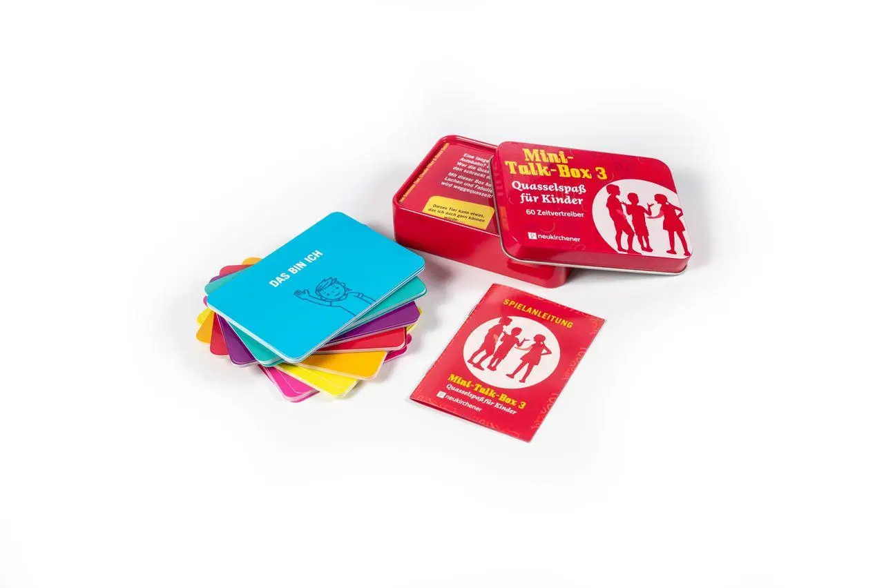 Bild: 9783761571071 | Mini-Talk-Box 3 - Quasselspaß für Kinder | 60 Zeitvertreiber | Spiel