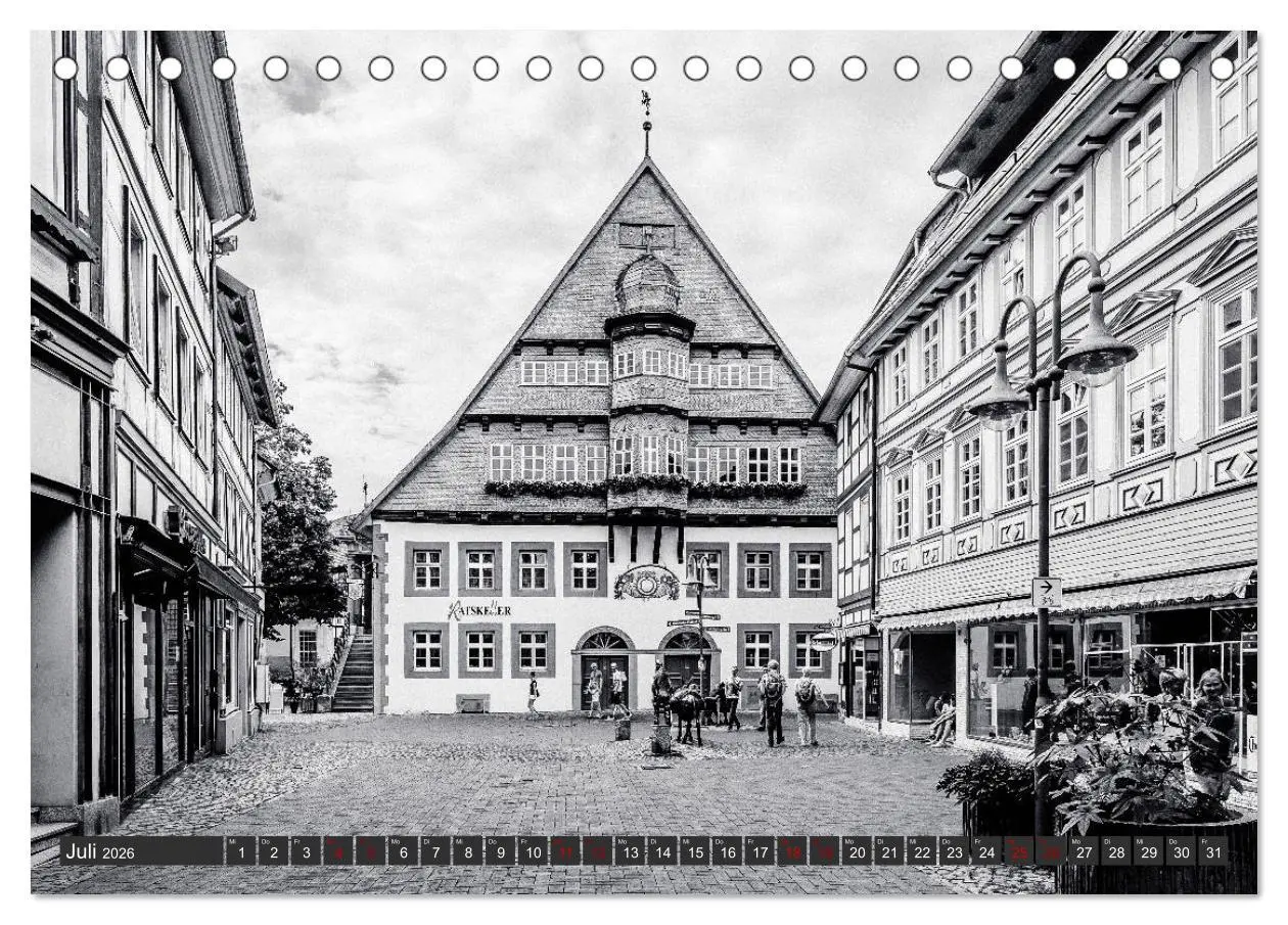 Bild: 9783457871171 | Ein Blick auf Osterode am Harz (Tischkalender 2026 DIN A5 quer),...
