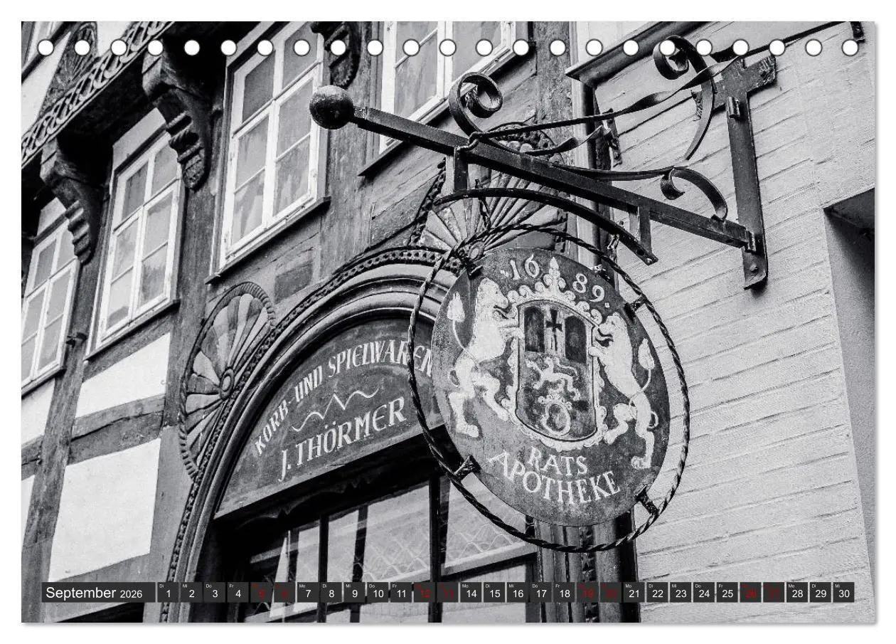 Bild: 9783457871171 | Ein Blick auf Osterode am Harz (Tischkalender 2026 DIN A5 quer),...