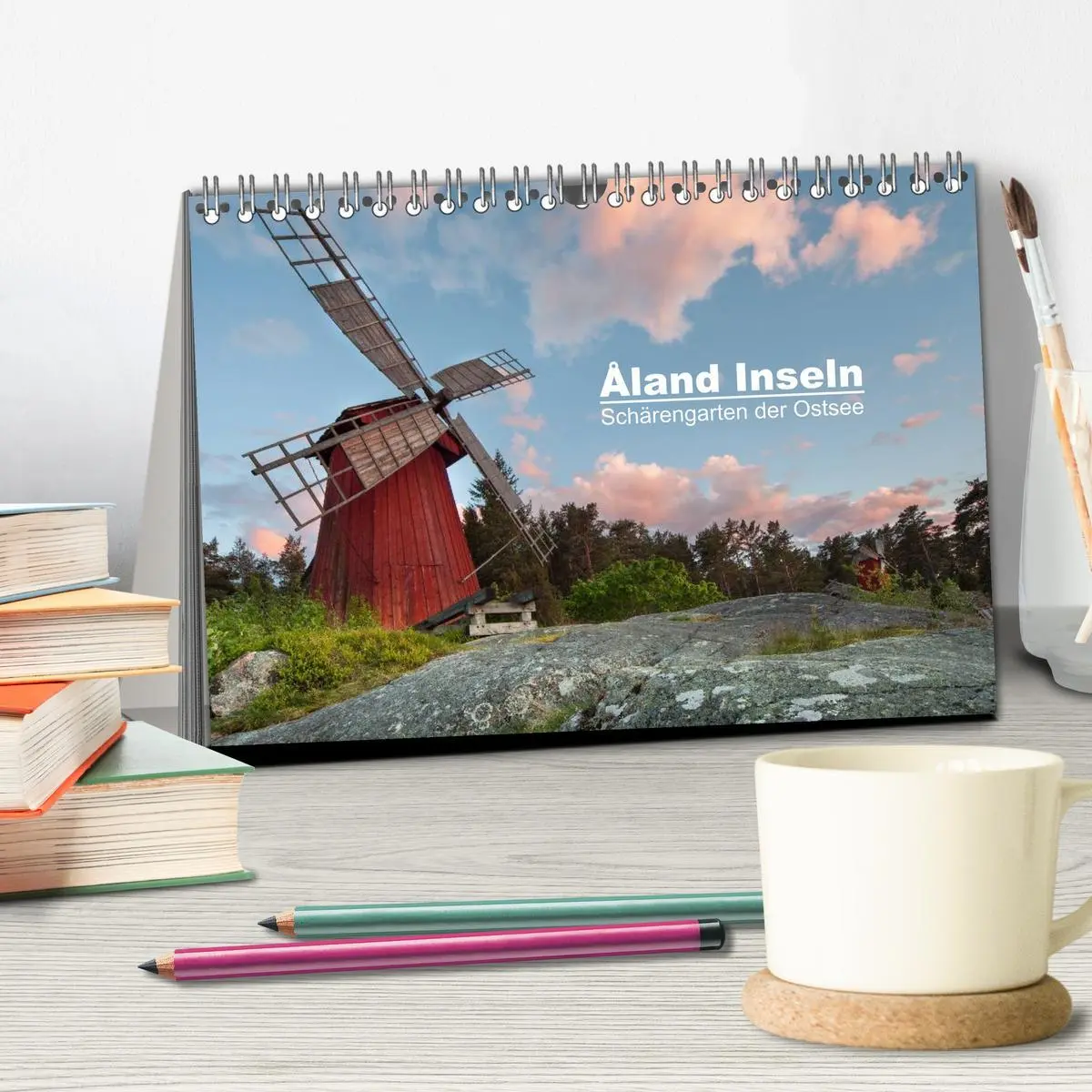 Bild: 9783516031171 | Åland Inseln: Schärengarten der Ostsee (Tischkalender 2026 DIN A5...