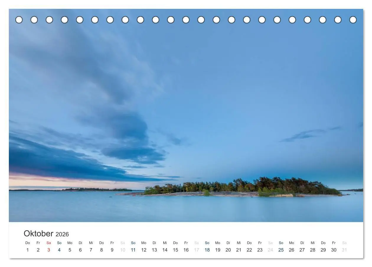 Bild: 9783516031171 | Åland Inseln: Schärengarten der Ostsee (Tischkalender 2026 DIN A5...