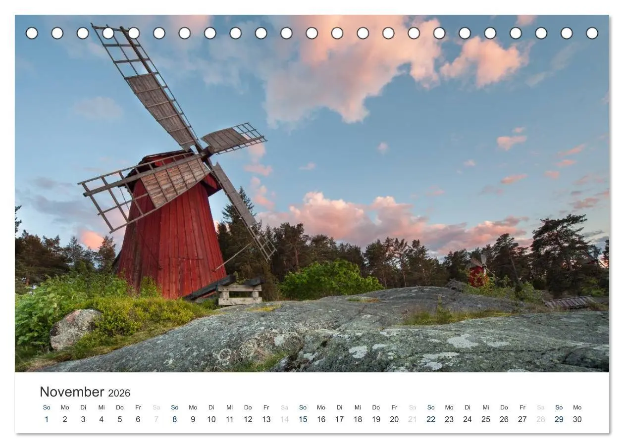 Bild: 9783516031171 | Åland Inseln: Schärengarten der Ostsee (Tischkalender 2026 DIN A5...