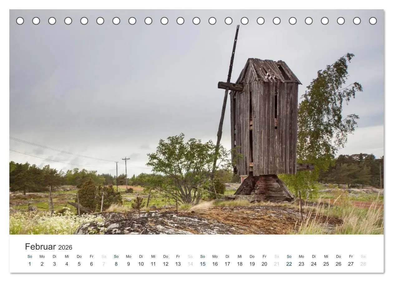 Bild: 9783516031171 | Åland Inseln: Schärengarten der Ostsee (Tischkalender 2026 DIN A5...