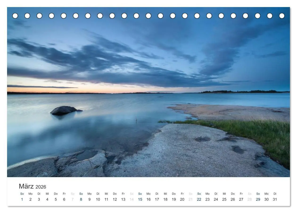 Bild: 9783516031171 | Åland Inseln: Schärengarten der Ostsee (Tischkalender 2026 DIN A5...