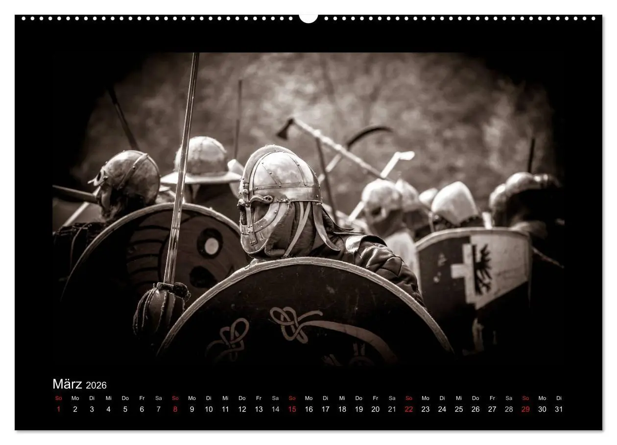 Bild: 9783516101171 | Wikinger und Krieger (hochwertiger Premium Wandkalender 2026 DIN A2...