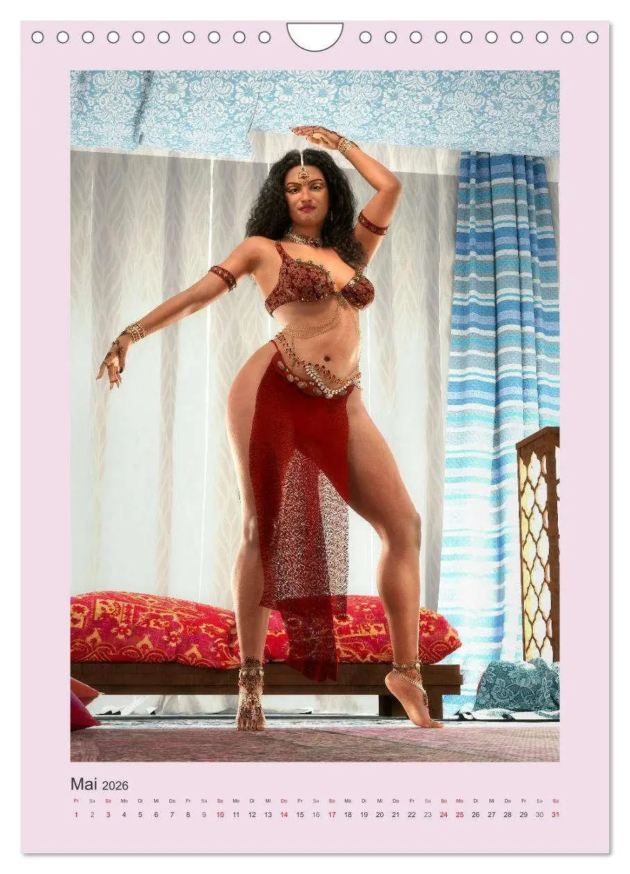 Bild: 9783516341171 | Pin Up Tänzerinnen (Wandkalender 2026 DIN A4 hoch), CALVENDO...