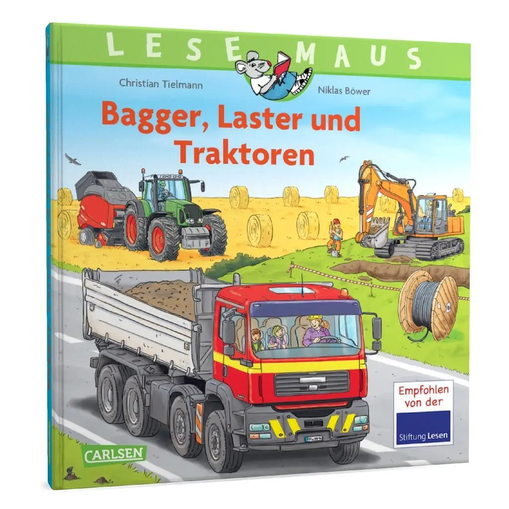 Bild: 9783551681171 | LESEMAUS Sonderbände: Bagger, Laster und Traktoren - Alles über...