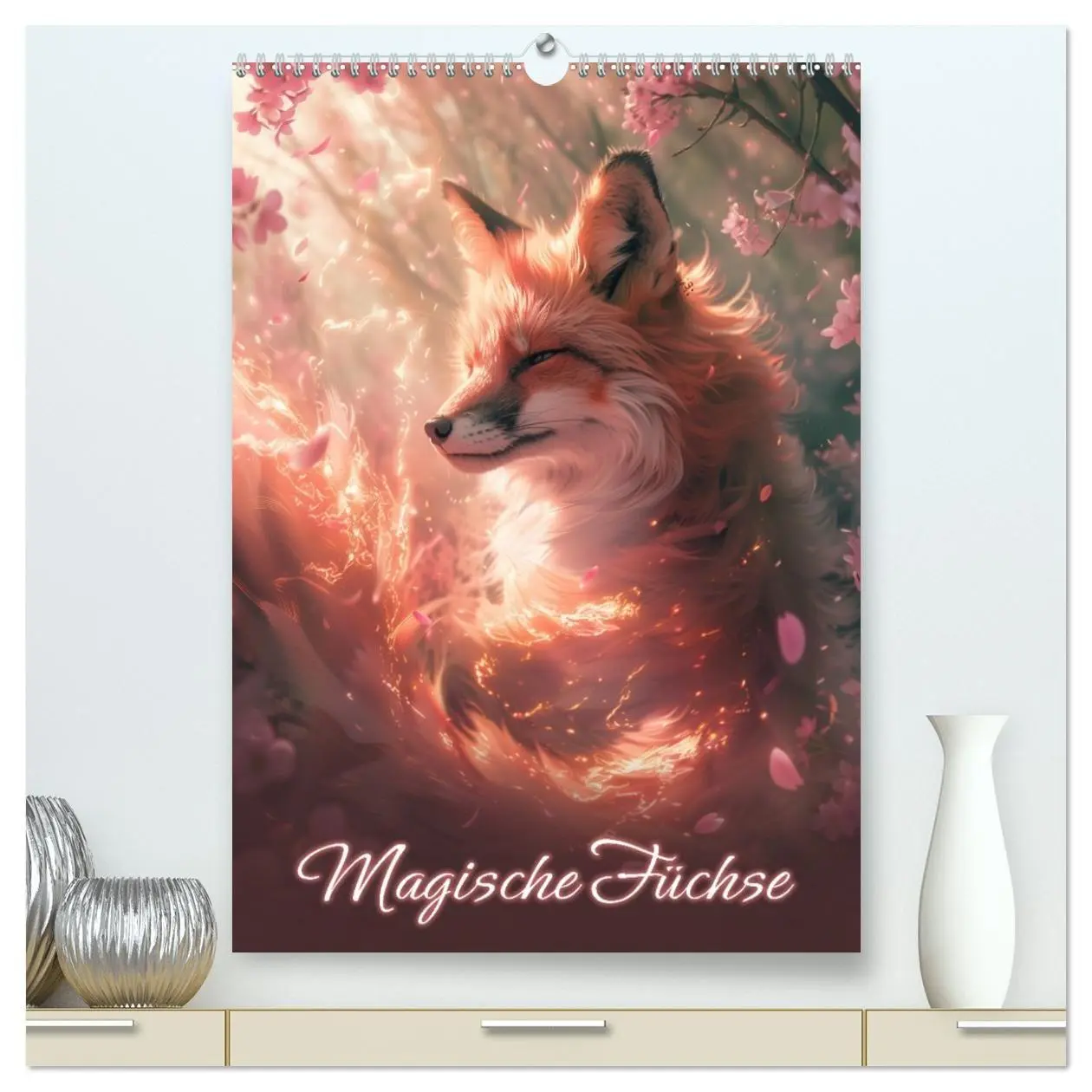 Cover: 9783594251171 | Magische Füchse (hochwertiger Premium Wandkalender 2027 DIN A2...