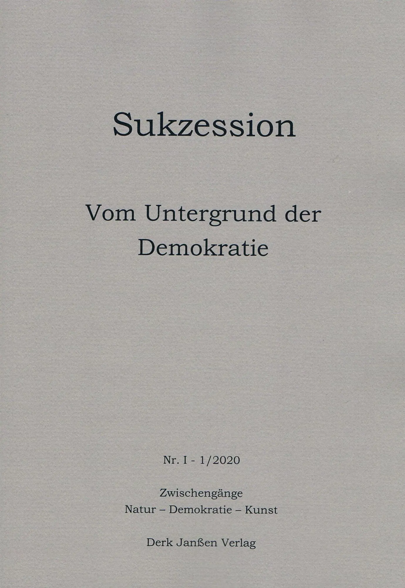 Cover: 9783938871171 | Vom Untergrund der Demokratie | Till Philip Koltermann (u. a.) | 2020