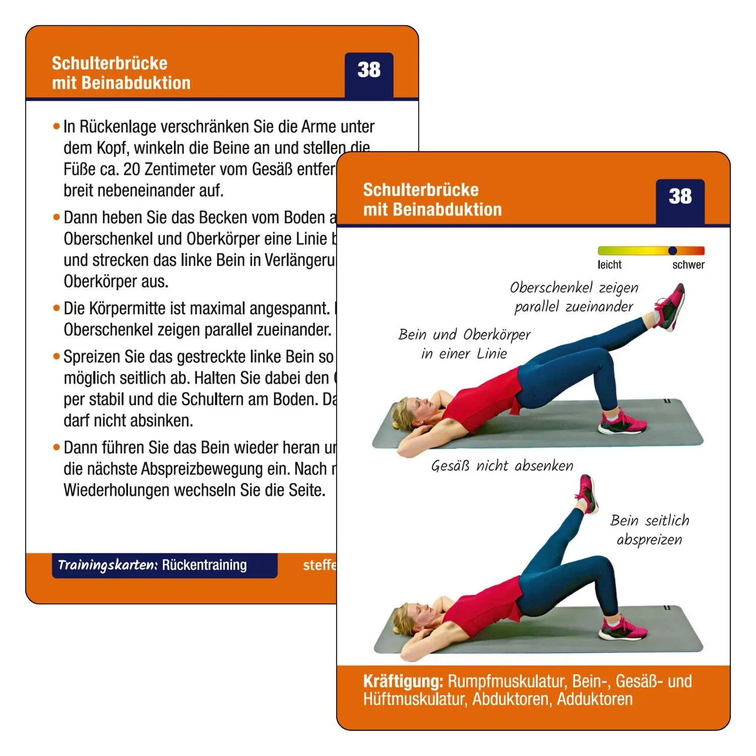 Bild: 9783957991171 | Trainingskarten: Funktionelles Rückentraining | Ronald Thomschke