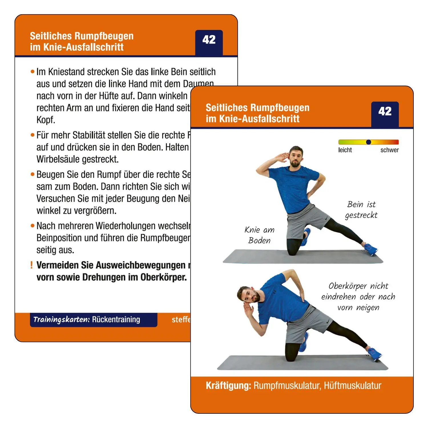 Bild: 9783957991171 | Trainingskarten: Funktionelles Rückentraining | Ronald Thomschke