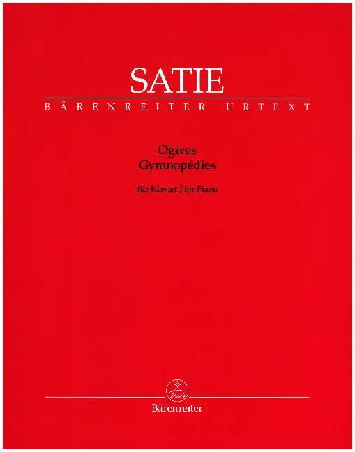 Cover: 9790006541171 | Ogives / Gymnopédies, Partitur | Erik Satie | Broschüre | 15 S. | 2019