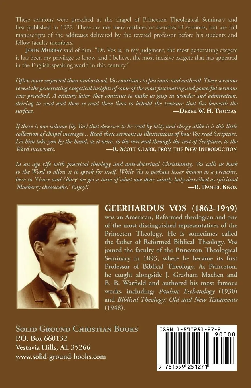 Rückseite: 9781599251271 | GRACE AND GLORY | Sermons Preached in Chapel at Princeton Seminary
