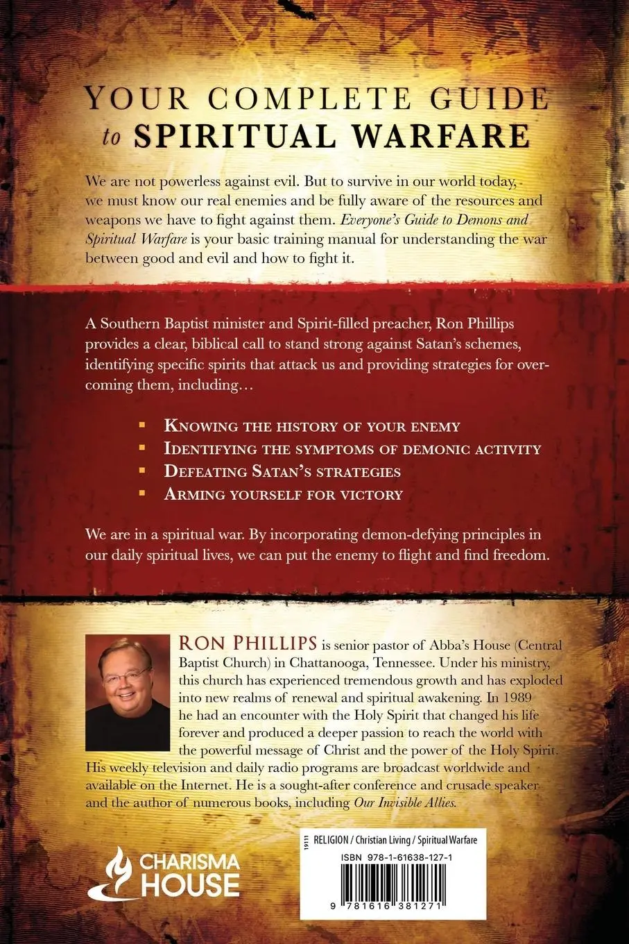 Rückseite: 9781616381271 | Everyone's Guide to Demons &amp; Spiritual Warfare | Ron Phillips Dmin