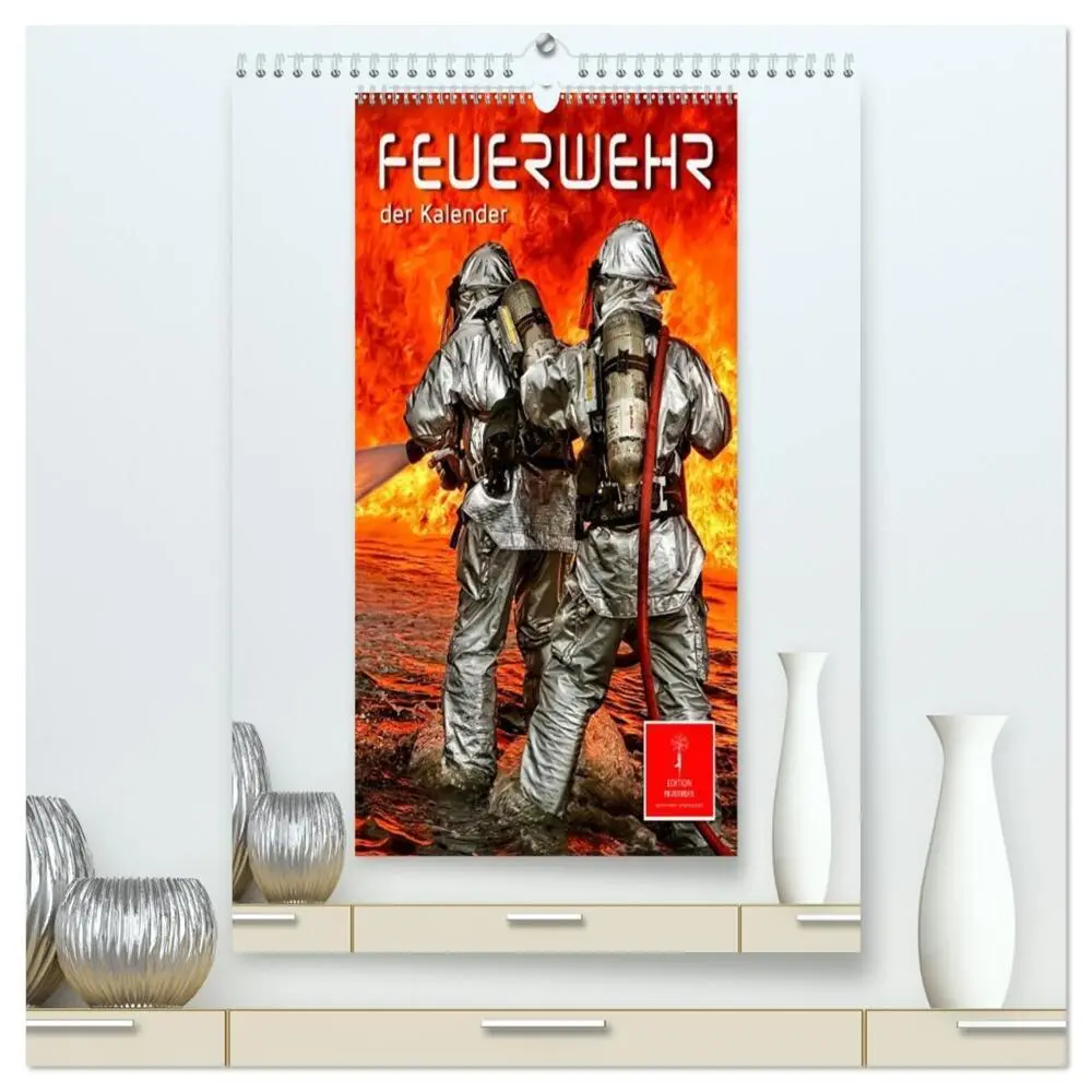 Cover: 9783516331271 | Feuerwehr - der Kalender (hochwertiger Premium Wandkalender 2026...